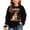 1-Black, variant on Halloween Sweatshirt Toddler Girl Boys Sweatshirts Size 7 Long Sleeve Round Neck Fun Print Pullover Tops Y2k Fall Toddlers Girls Clothing Halloween Gifts for Kids
