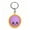 Purple, variant on Glowing Dumpling Clicker Fidget Keychain, Hard Plastic Stress Relief Sensory Toy With Satisfying Clicky Sound For Adults, Quiet Focus Boost Desk Accessory For Work Travel Home (White, 1*1in)