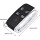 thumbnail image 3 of Reemplazo de carcasa de llave a distancia de coche de 5 botones para Jaguar Xe Xf Xj Xk, 3 of 3