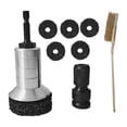 thumbnail image 3 of Eliminación de óxido en los pernos,Herramienta para eliminar el óxido de las ruedas Kit de limpieza del cubo de la rueda,Limpiador de pernos de rueda para llave de impacto de Plata con pincel, 3 of 7