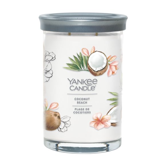 Bougie parfumée Yankee Candle Signature, bougie en pot format grand