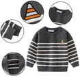 thumbnail image 5 of Esaierr Toddler Baby Crewneck Sweater for Kids Boys Sweater Long Sleeve Cotton Pullover Sweatshirt Fall Winter for 1-7Y, 5 of 5