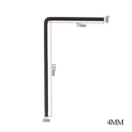 

4mm 5mm Ball End Guitar Truss Rod Tool Allen Wrench for Martin Acoustic Guitar