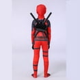 thumbnail image 4 of Halloween Costume Set Spider Superhero Jumpsuit for Halloween Party Carnival Dress Up Role Play Show Red 100, 4 of 4