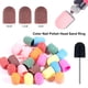 thumbnail image 4 of 10pcs 80 # Tapas de lijado de uñas Anillo de arena para uñas Pedicura y manicura Herramienta de u Irfora Casquillos que enarenan del clavo, 4 of 7