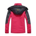 thumbnail image 2 of Women Mountain Waterproof Shell Jacket Ski Jacket Windproof Jacket Winter Warm Jacket for Camping Hiking Skiing, 2 of 7