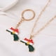thumbnail image 3 of Qarigey Collar con colgante de tarjeta de bandera colorida, regalo para cualquier ocasión, llavero con collar encantador para ocasiones Type1 NO1, 3 of 6