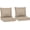 Beige, variant on ZOPan Outdoor Chair Cushions Set of 2, Fade Resistant, 24 x 24 in Deep Seat, Patio Cushions for Chair, Sofa, and Outdoor Furniture, Blue