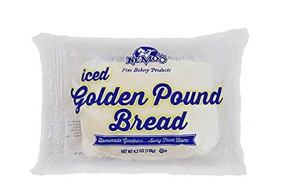 Ne-Mo's Bakery Iced Golden Pound Bread [12-Pack]