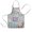 Pioneer Flower Floral, variant on Pioneer Flower Floral Print Pattern Kids Aprons for Girls and Boys,Adjustable Neck Strap Toddler Aprons for Kids Cooking Baking