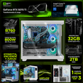 thumbnail image 3 of PC Gamer IA DXT GAMING NVIDIA GeForce RTX 5070 Ti Intel Core i9 14900KF 32GB DDR5 SSD 2TB Sistema Liquido WIFI White Alto Desempeño Creativo con IA Integrada, 3 of 6