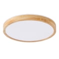 thumbnail image 7 of 19.69" LED Flush Mount Ceiling Light, Vintage Round Ceiling Fixture with PVC Diffuser Shade for Dining Room, Bedroom, Balcony (Dimmable), 7 of 7