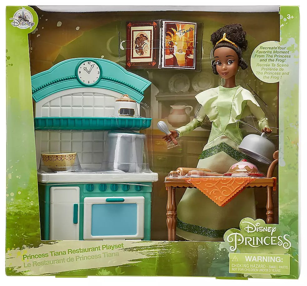 princess and the frog playset