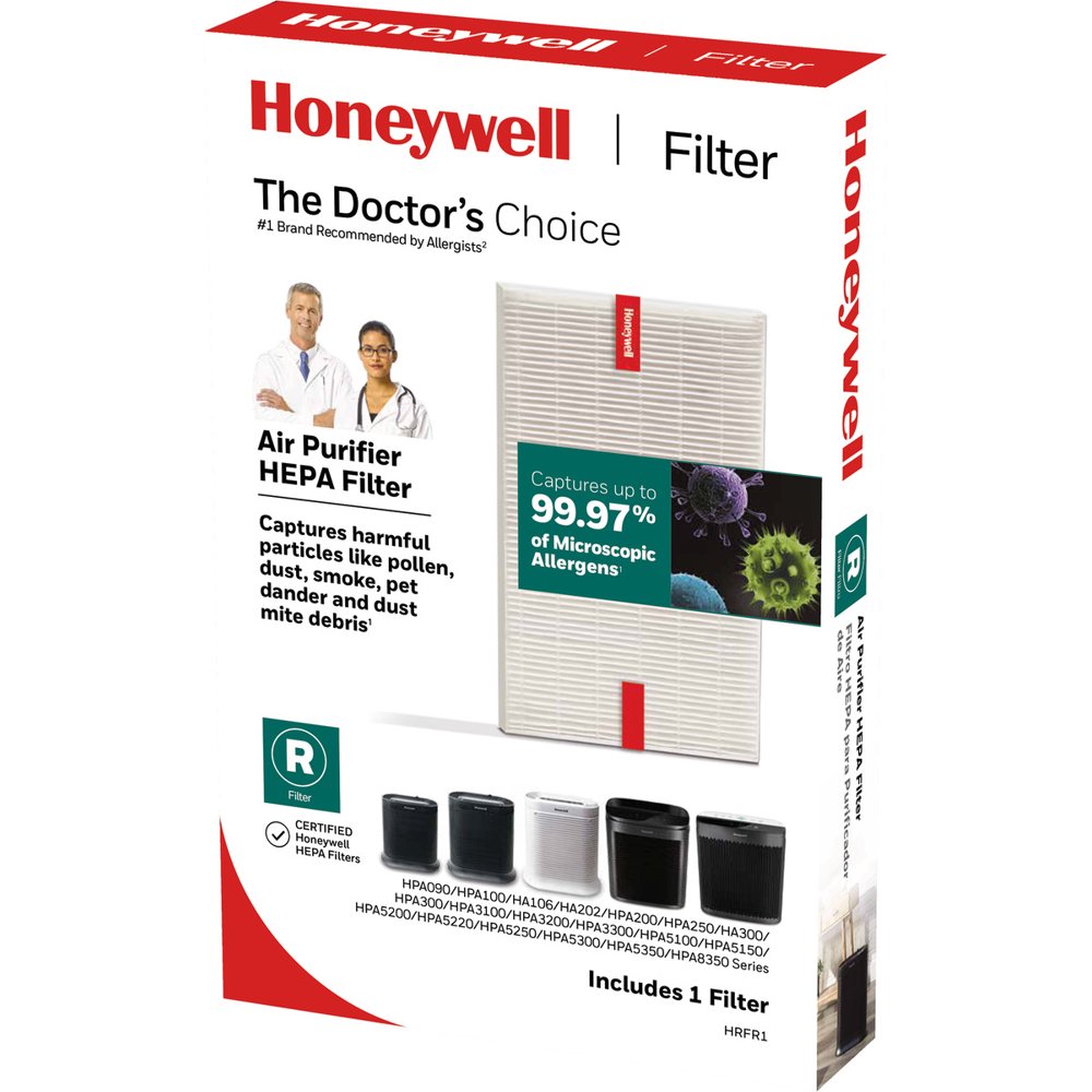 Honeywell True HEPA Replacement Filter R, HRFR1, White