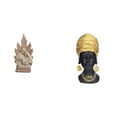 thumbnail image 1 of Estatua católica de , figura de mujer africana, adorno de resina, escultura, colección única, adecuada para regalar, decoración del, 1 of 8