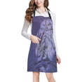 thumbnail image 1 of HATIART Owl Sitting On Tree Adjustable Bib Apron for Cooking Baking Gardening Home Kitchen Apron for Women Men with Pockets, 1 of 1