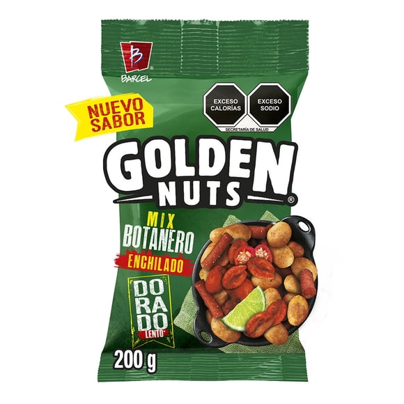 Botana Barcel Golden Nuts mix botanero 200 g