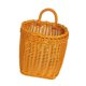 thumbnail image 1 of Cesta Colgante Tejida con Doble Función para Pared O Superficie Organizador de Almacenamiento con Asa de Fácil Transporte Recipiente Ventilado para Fr 13 cm x 11 cm x 17 cm, 1 of 9