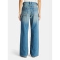 thumbnail image 3 of No Boundaries Baggy Carpenter Wide Leg Jeans, 32” Inseam, Women’s Sizes 00-20, 3 of 5