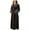 Coffee, variant on XMMSWDLA Womens Robes Plush Fleece Hooded Bathrobe Thick Nightgown with Pockets Fluffy Sleepwear Plus Size Robes for Women