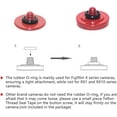 thumbnail image 2 of VKO Dark-red Soft Metal Shutter Release Button Compatible with Sony DSC-RX1RII RX10IV RX10III RX10II X-T4 X-T30 X-T3, 2 of 5