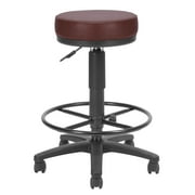 OFM Model 902-VAM-DK Anti-Microbial/Anti-Bacterial Vinyl Utili-Stool with Drafting Kit, Wine