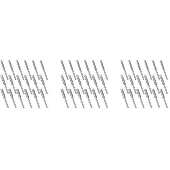 54Pcs Diamond Chainsaw Sharpener Bits,3 Size Stone Chain Saw Chainsaw Sharpener Tool for Chain Saw Stone Jewelry Wood