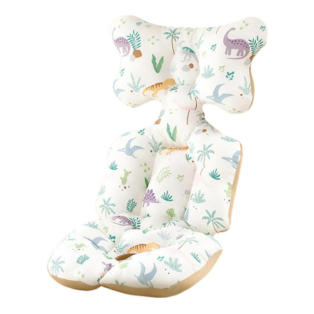 Cojín para cochecito de bebé, colchoneta para cochecito de recién nacido, disponible en todas las estaciones, asiento suave. estilo C