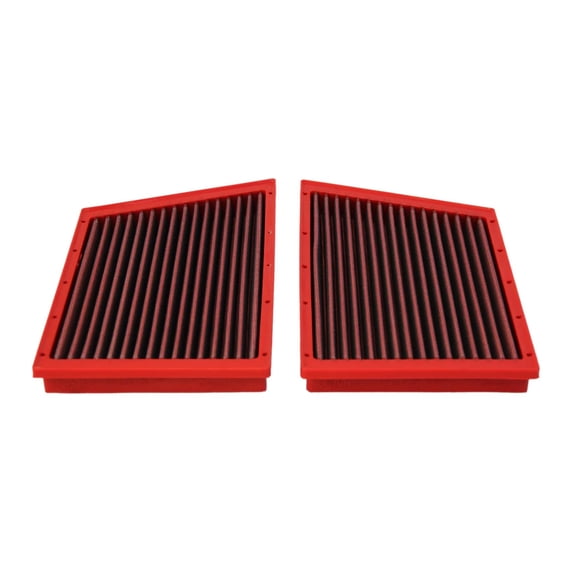 BMC Panel Air Filter Compatible with 2018+ 911 (992) 3.0 H6 Carrera S Dakar Sport Classic Targa Turbo(Full Kit - 2 Filters Included)