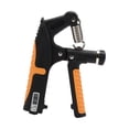 thumbnail image 1 of Fortalecedor de agarre en forma de R Unique Bargains, ajustable para el entrenamiento de fuerza en los antebrazos, ideal para el desarrollo muscular, color negro y naranja, 1 of 7