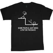 Mens Graphic Tee Stick Figure Funny T-shirt