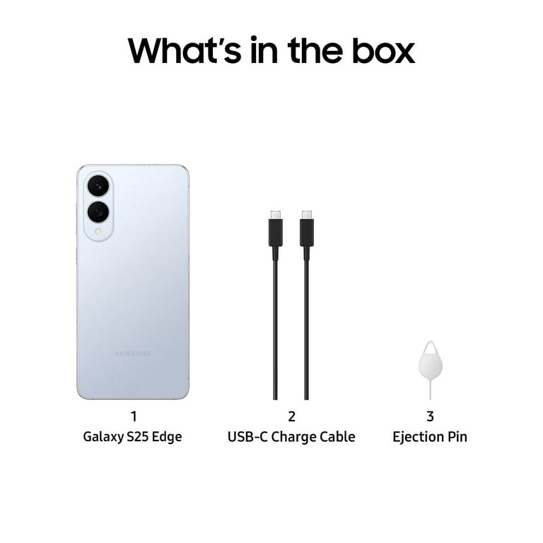 Galaxy S25 Edge 256GB ブルー SIMフリー【新品】 Samsung Galaxy S25 Edge 256GB Smartphone (Unlocked
