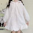 thumbnail image 4 of Women Blouses Hooded Zip up Sweatshirt Shirt Women Fall Sweater Long Sweatshirt Zip up Womens Fall Hoodie Girls Size 1 Sweater with Zippers Hoodies for Pullover Cute Athletic White 5XL, 4 of 8
