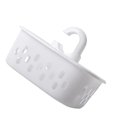 thumbnail image 1 of BESTYASH 1Ud White Bathroom Basket with Handle Practical Storage Container for Shower-Gel, 1 of 8