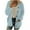 Light Blue, variant on Aboser Fuzzy Fleece Cardigan Sweaters for Women Warm Button Down Sweater Coats Long Sleeve Sherpa Cardigans Fall Winter Plush Coat with Pockets