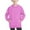 Pink, variant on Utoimkio Toddler Boy Girls Solid Color Long Sleeve Hoodie Sweatshirt Pullover Tops Casual Loose Fall Blouses for Kids 4-14 Years