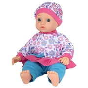 Dream Collection: My Lil Wardrobe - 14” Baby Doll - Pink-Purple-Blue-Floral - Soft Body, Extra Whale Theme Outfits, Building Blocks, Bear Toy, Kids 2+