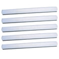 thumbnail image 1 of Shisuyan Rectangular Fitness Weight Equipment Silver 5Pcs 6X1X0.2In, 1 of 9