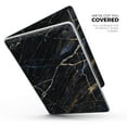 thumbnail image 2 of DesignSkinz Dark Natural Marble Surface Full-Body Skin Decal Wrap Cover for MacBook Pro 15" with Touch Bar (A1707/A1990), 2 of 9