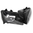 thumbnail image 3 of Lentille de Phare avant de Moto Couverture de Phare avant Lentille de Phare avant pour Moto Phare Couverture de Remplacement de Lentille Claire Ajustement pour YZF R1 2000-2001, 3 of 8