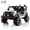 Storm Black & White, variant on Coane 12 Volt Ride on Car for Kids with Remote Control, Battery Powered Electric Truck Toy, LED Lights & Music, Perfect Gift for Boys & Girls Ages 3-8