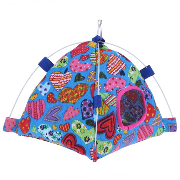 Cama para pájaros para dormir Choza Hamaca colgante Pet Cockatiel re Sunnimix Cama para pájaros Parrot Tienda para dormir