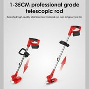 G·PEH Electric Weed Wacker, Battery Powered 24V 2000mAh, Cordless Weed Eater Brush Cutter Grass Trimmer Edger Stringless Weed Cutter Lawn Edger Mower