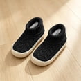 thumbnail image 2 of Cmfcve Fuzzy Slipper Socks for Women Non-Slip Winter House Socks Solid Thick Warm Socks, 2 of 6