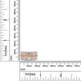 thumbnail image 5 of 3/4 ct. t.w Round Cut Lab Created Moissanite Diamond Double Row Floral Wedding Band Ring For Women In 14K Rose Gold Over Sterling Silver (G-H Color, VVS1 Clarity, 0.75 Cttw)-4.5, 5 of 7