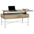 thumbnail image 1 of Sauder Canal Street Lift Top Coffee Table in Coastal Oak, 1 of 11