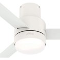 thumbnail image 3 of Hunter Fan Company Gilmour 44 Inch Indoor Outdoor Ceiling Fan, Matte White, 3 of 5