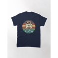 thumbnail image 3 of Vintage Go With The Flow Otter Shirt, Cute Sea Animals Graphic Tee, Ocean Animal Shirt, Marine Life Nature Lover Gift, Coastal Aesthetic Tee T-Shirt Sizes S-5Xl, 3 of 5