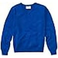 thumbnail image 3 of Uniformes Scolaires pour Enfants Grand Pull à Manches Longues Col en V, Bleu Royal, m, 3 of 4