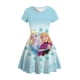 thumbnail image 2 of 2022 vestido de manga corta para niña chico ropa 3--16 años traje de cumpleaños para bebé ropa de fiesta verano vestido blanco como la nieve Cloth150 Gao Jinjia LED, 2 of 2